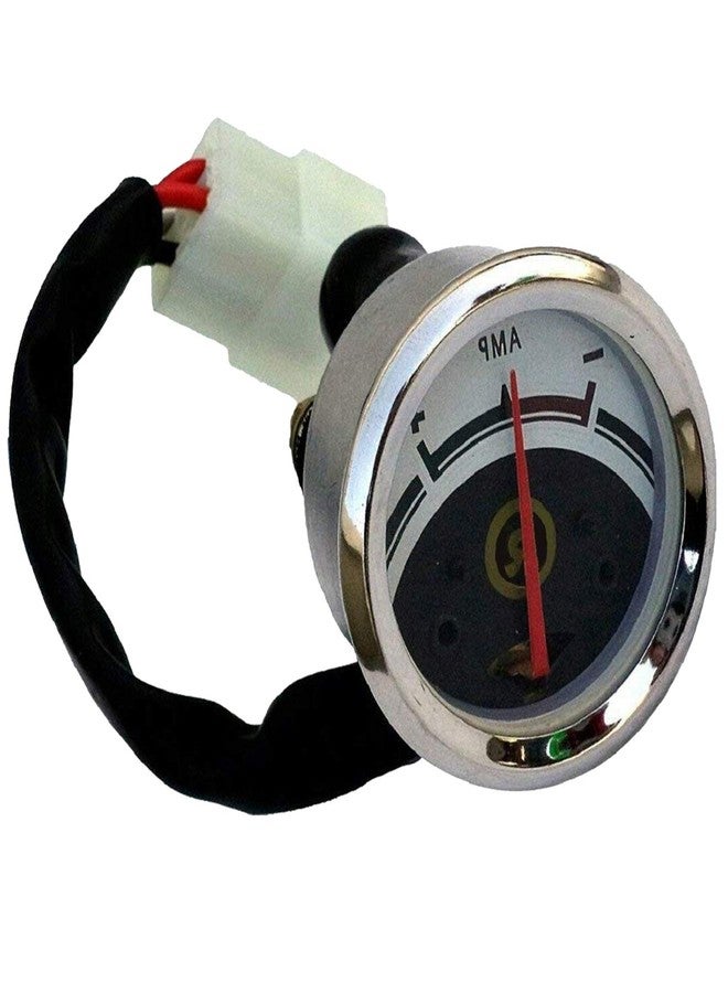 Topbird TBRE-700 Amp Reading Analog Ampmeter Bike Ampere Gauge Meter Compatible with Bullet Classic Electra and Standard 350cc and 500cc Motorcycles (1X Ampere Meter) - Image 4